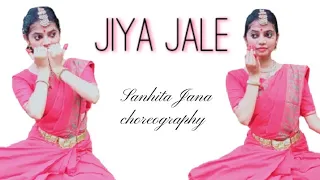 Jiya Jale | Dil Se | Bharatnatyam Dance | sanhita Jana