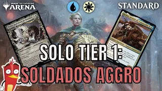 SOLO TIER 1 🏆 Azorius Soldiers 🔵⚪ | Magic Arena Standard Español