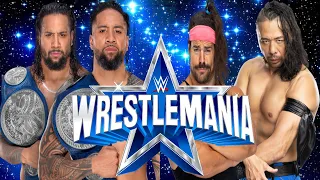 Wrestlemania 38: The Usos vs Shinsuke Nakamura & Rick Boogs