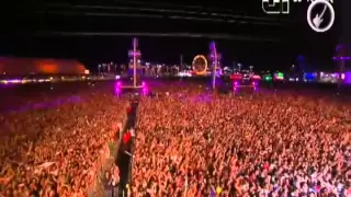 Coldplay-Every teardrop is a Waterfall/Rock rio 2011 / HD