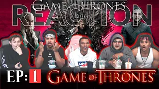 Game Of Thrones | 1x1 “Winter Is Coming” REACTION!!