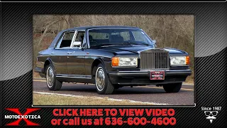 1987 Rolls Royce Silver Spur II -- SOLD