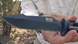 LIGHT, TOUGH! SOG Seal Strike Survival Knife