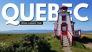 Quebec by Bike: A solo adventure along the St. Lawrence River | Cycling Across Canada, Ep.26