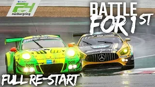 Full Battle for Position 1 after Re-Start | ADAC Zurich 24h-Race 2018