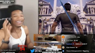 ETIKA REACTS TO HIM BEING IN SOUL CALIBER VI