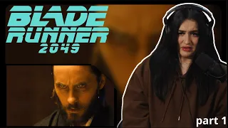 Blade Runner 2049 REACTION | A Cinematic Journey | First Time Watching! Part 1