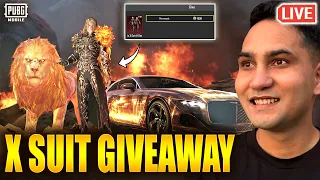 X-Suit Giveaway | PUBG MOBILE