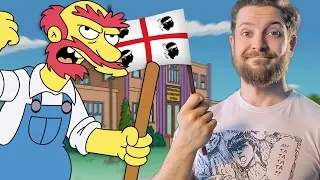 Perché Willie dei SIMPSON parla sardo?