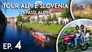 Ep 4 - LUBIANA - Tour delle Alpi e Slovenia in moto - Il Video Racconto