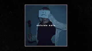 Free Sad Type Beat - "Suicide Note" | Emotional Rap Piano Instrumental 2022