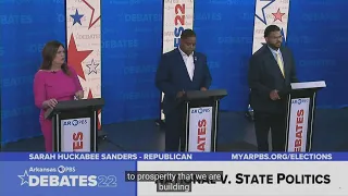 Candidates vying for Arkansas Governor debate on PBS