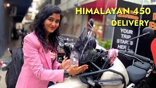 Unveiling My Dream Bike | Royal Enfield Himalayan 450 Delivery Day! | Aparajita Mahanta