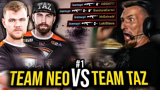 Taz IsAmU Pevor Majszi Pisicela VS Neo Merghani Bandura Dzinold LukiSteve