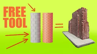 Free Tool!! Create A Miniature Brick Wall: Step-by-step Guide