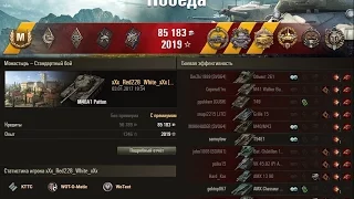 M48A1 Patton - Монастырь 6258Dmg 10Kills, Колобанов, Пул, Паскуччи, Найдин, Основной Калибр