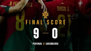 LEGENDARY RECORD! The Biggest Score in the History of Portugal| 9 Goals vs Luxembourg 2023 | HD