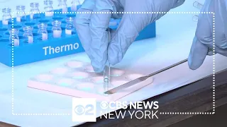 CBS New York goes inside a DEA lab for answers about the fentanyl crisis