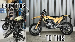 Husqvarna Bj. 22 FE 501 Rebuild ! So eine schöne Supermoto habt ihr noch nicht gesehen 🤯 🔥