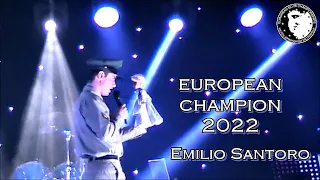 Emilio Santoro -The Winner of the 2022 European Elvis Championships at the Hilton Birmingham