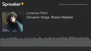 Giovanni Verga: Rosso Malpelo