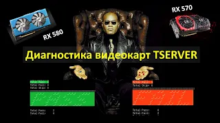 Как протестировать видеокарты AMD без дополнительных затрат? Тест T-server.