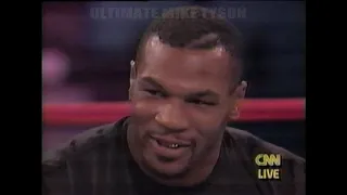 MIKE TYSON ON LARRY KING BEFORE MCNEELY FIGHT 1995