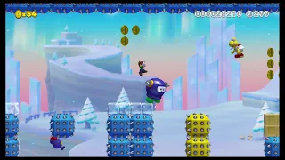 Super Mario Maker 2 Level Showcase: Stickerbush Snow Melody
