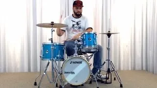 Sonor Martini Mini Kit com Bumbo 14" drum sound check