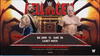 WWE 2K24 Big Show Vs Kane In a Casket Match