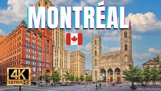 🇨🇦 Montreal Walking Tour - Old Montreal Quebec Canada Walkthrough [4K Ultra HDR/60fps]