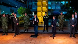 Declaración del Presidente Gustavo Petro al término del Consejo de Seguridad Integral, en Bogotá