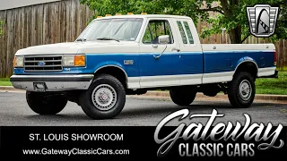 1990 Ford F250 XLT Lariat Gateway Classic Cars St. Louis #9391