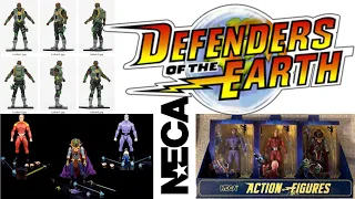 *see newer video* Every NECA Defenders of the Earth Comparison List Lothar Ming Flash Gordon Phantom