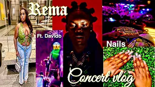 PREPARE WITH ME TO GO TO THE REMA RAVE CONCERT. FT DAVIDO 😭 | MAINTENANCE/ CONCERT VLOG