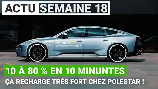 Cette voiture charge de 10 à 80% en seulement 10 minutes!