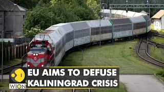 EU officials scramble to douse Kaliningrad tensions | Lithuania's transit ban to Kaliningrad | WION