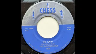 The Moonglows - See Saw original 1956 Chess 45 RPM R & B Doo Wop Classic