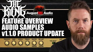 The King: Feature Overview, Audio Samples & Product Update v1.1.0 (AugustRose Audio Amp Sim)