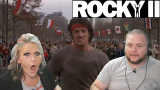 ROCKY 2 REACTION | WIFE'S FIRST TIME WATCHING