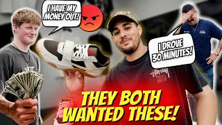 THEY BOTH TRIED TO BUY THE SAME SHOE! - Full Day At The Shop Season 3: Episode 22