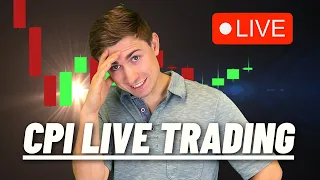 Live Trading CPI | GOLD, USD, SPX500 & More!