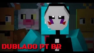 "The Puppet Song" | FNAF Minecraft Music Video Dublado