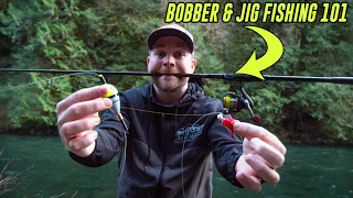 Bobber & Jig Fishing 101 - EVERYTHING You Need To Catch Fish.