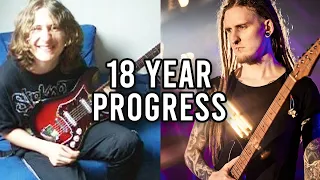 MY 18 YEAR GUITAR PROGRESS (Age 12 to 30)