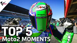 Top 5 Moto2 Moments | 2020 #PortugueseGP