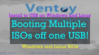 Booting multiple ISOs off one USB: Ventoy