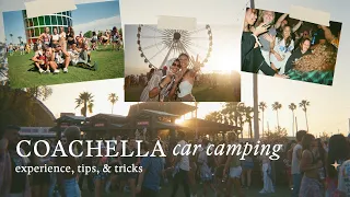 honest experience car camping at coachella 2022 | tips & essentials 💫