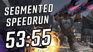 Borderlands 2 Segmented Geared Speedrun in 53:55.76