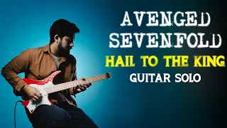 Avenged Sevenfold - Hail To The King Guitar Solo + TAB